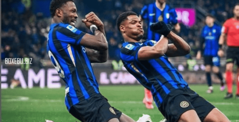 bek berdarah Jawa yang membawa Inter Milan ke final dan meluapkan emosinya: